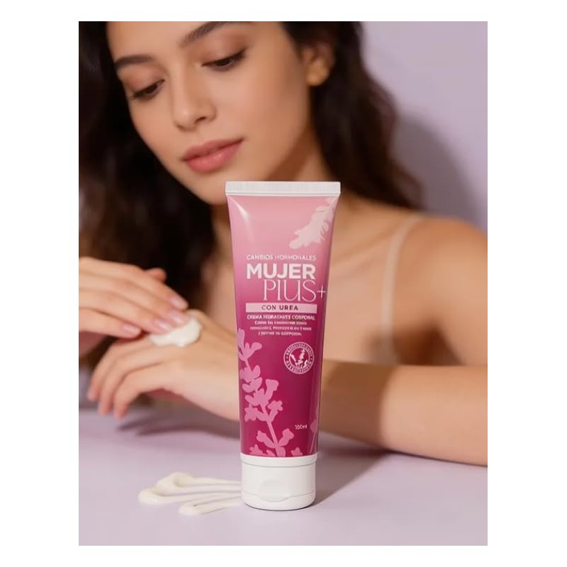 Mujer Plus Crema Hidratante Corporal con Urea, 150ml