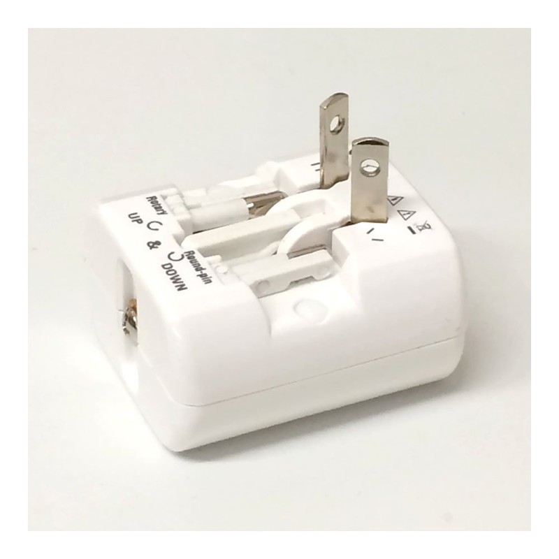 TI-164 A/C/O/SE/BF Type 2-gang Conversion Plug for International Travel