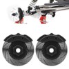 Lybunair 4pcs Metal Simulation Brake Disc Brake Calipers for 1/10