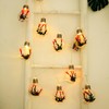 Simulation Flower Lights String Lights Scene Arrangement Bulb Horn Flower