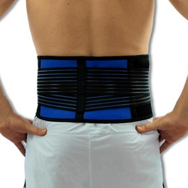 NeoPhysio Breathable Neoprene Lower Back Support Belt - L = 32-36"