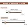 Sourcing Map 5 Set Walnut Wood Clock Hands, 10 Inch