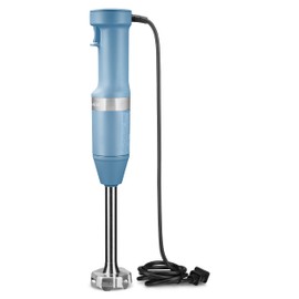 KitchenAid Variable Speed Corded Hand Blender with Accessories, Blue Velvet, KHBV83VB