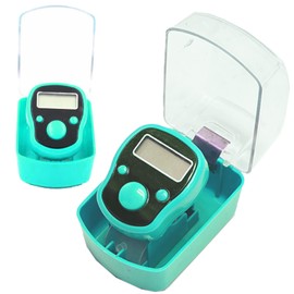 Green Knit Counter Knitting Crochet Stitch Marker Row Counter,Finger Digital Counter,Stitch counters for Crocheting,Finger Counter