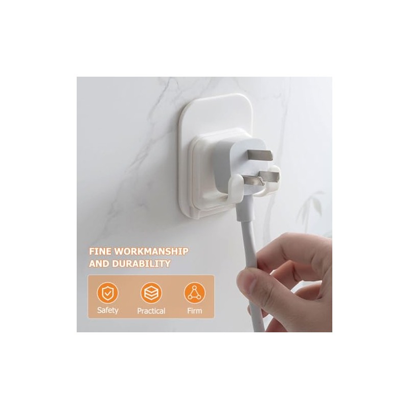 Porta Rastrillos para Baño 4 Ganchos Adhesivos, Soporte para Maquinilla