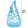 HEIKO Portable Bag, 100 Pieces (Blue) L Size, Non-Woven Shopping