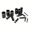 15-Size Round Hollow Punch Set for Leather Craft, Belts and