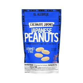 El Alebrije - Japanese Peanuts 1 lb (454 g) Cacahuate Japones - Premium Quality, Gourmet Style Delicious & Crunchy Snack