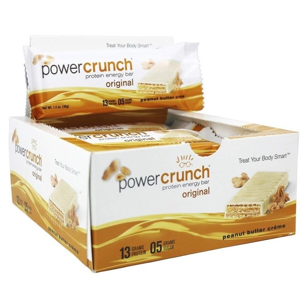 Power Crunch - Protein Energy Wafer Bar Peanut Butter Creme - 1.4 oz. by Power Crunch