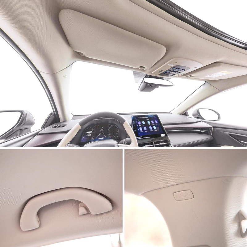 Babnecl Auto Headliner Fabric 96" L × 60" W Mesh
