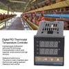 Digital PID Thermostat Temperature Controller Long 100V‑240V and 3.3ft M6