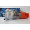 5 Pin 3 Phase 20 Amp Straight Socket IP66