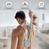 Brush Long Handle for Shower, 20.5” Bath Brush for Shower,