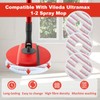 GFRED 3Pcs Mop Pads Replacement Compatible With Vileda Spin and
