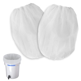 Cold Brew Coffee Filter Bag Compatible with Toddy Cold Brew System for 5 Gallon Commercial Brewers, Washable & Reusable, 2Packs