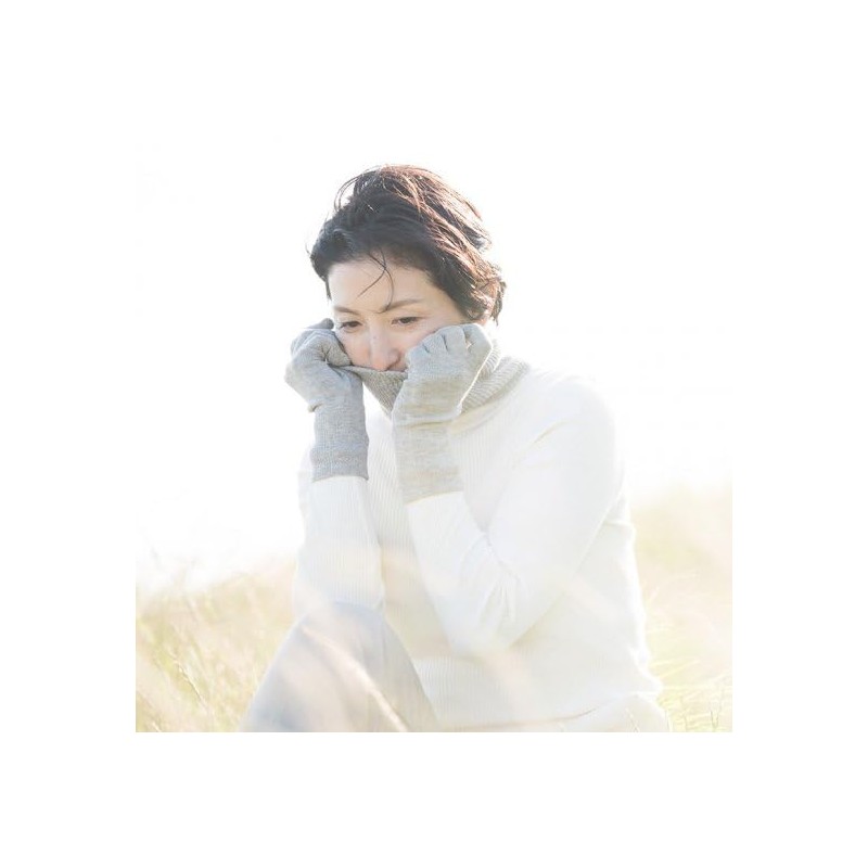 Yak and Organic Cotton Neck Warmer, Braun