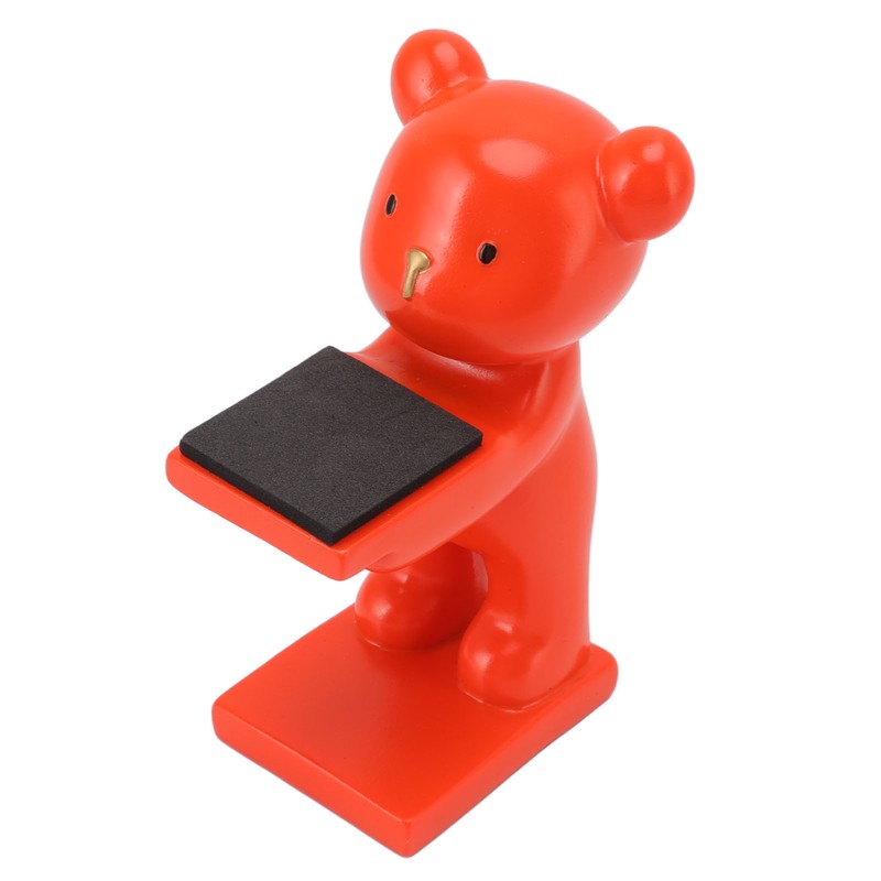 Bear Watch Stand Handcrafted Three Dimensional Modern Style Resin Watch