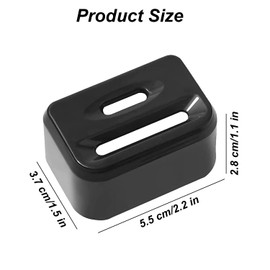 2 Pack Seat Buckle Guard Belt Cover Locks, Child Seat Belt Lock Seatbelt Buckle Cover Seat Belt Lock Cover Black Seat Belt Lock, Buckle Guard for Kids/Special Needs