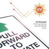 Pull Forward to Activate Gate with Arrow Sign, 10x14 Inches,