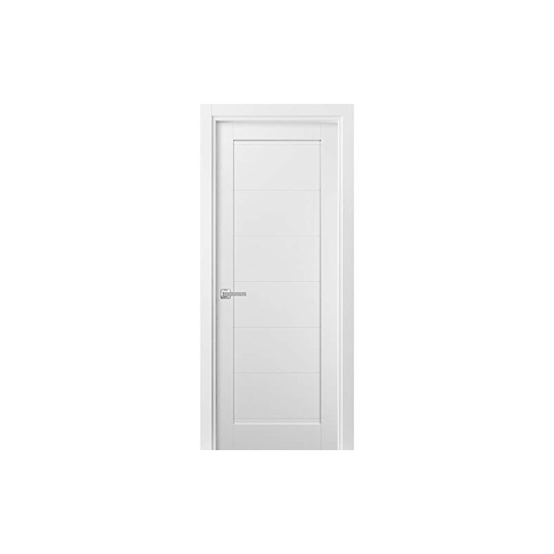 SARTODOORS Pantry Kitchen Door with Hardware | Quadro 4115 White