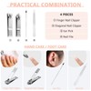 12 Sets de Manicura Kit de Pedicura Cortaúñas Set de