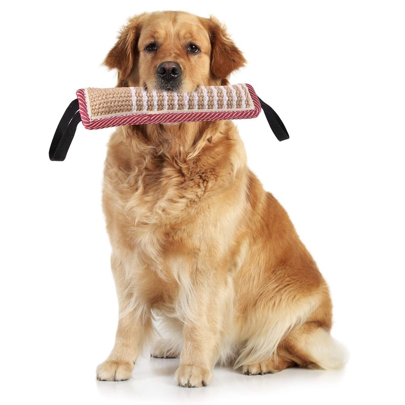 Opopark 2 Pieces Dog Bite Tug Toy, Durable Pull Toy