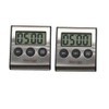 2 PCS Digital Mini Alarm Clock for Kitchen Appliances, Timer,
