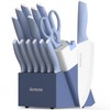 Astercook Knife Set 15 Pcs Stainless Steel Knives Dishwasher Safe