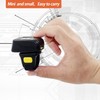 Ring Bluetooth Barcode Scanner,Symcode 1D Scanners Wireless Finger Barcode Reader