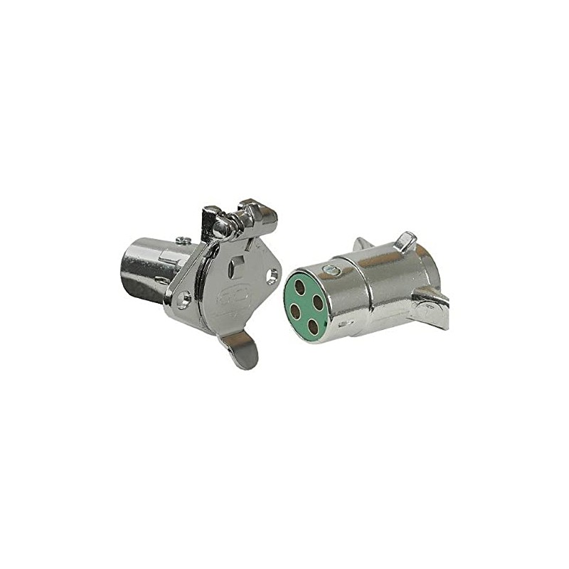 POLLAK 11-410 Chrome Plated 4-Way Socket