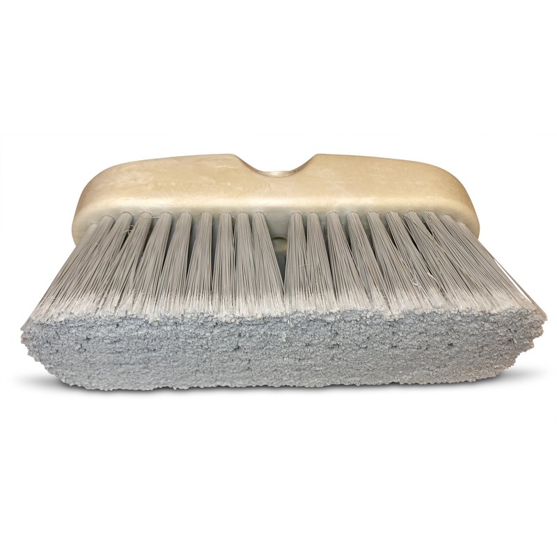 8" Silver Flagged Plastic