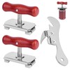 XIHIRCD 3pcs Adjustable Jar Openers, Durable Jar Lid Remover