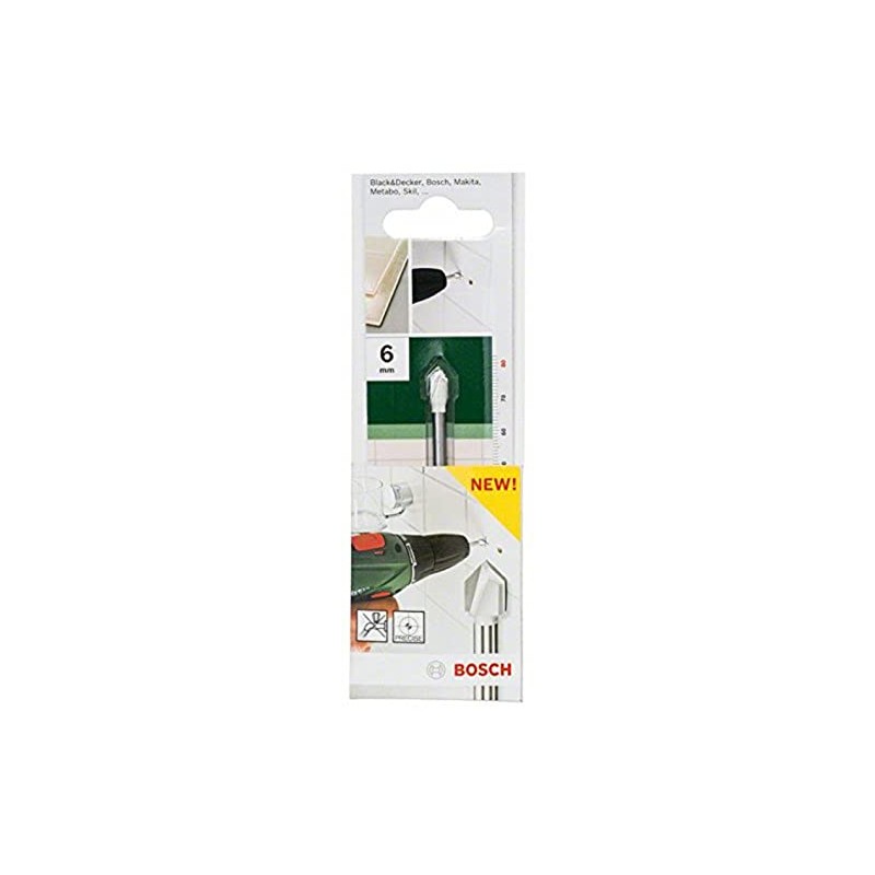 Bosch 2609255580 Tile Drill Bit for Soft and Medium Density