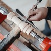 Overall length:18 3/4" Carbide Tipped Finisher Chisel For Woodturning, Beech