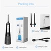Portable Dental Oral Irrigator 300ML Water Tank Rechargeable Automatic Teeth