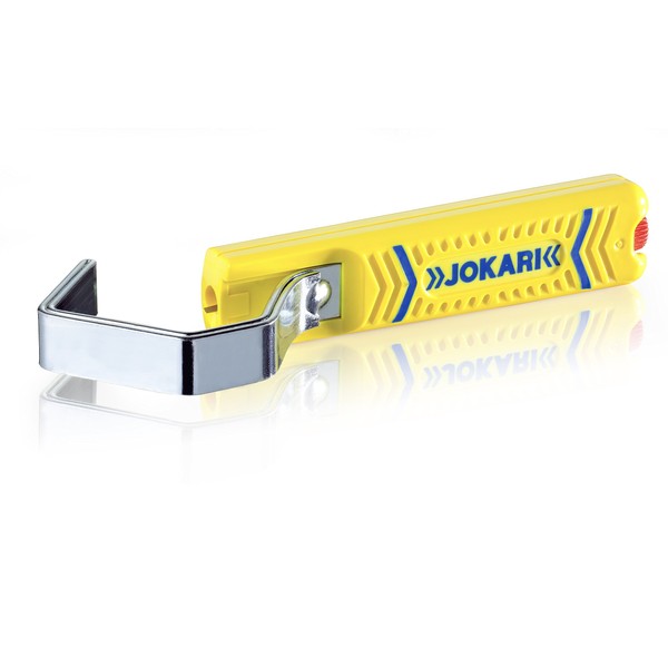 Jokari 10700 Number 70 Cable Knife, Yellow/Blue/Silver