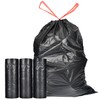 Ultra Strong 15 Gallon Drawstring Trash Bags (102 Count) Large