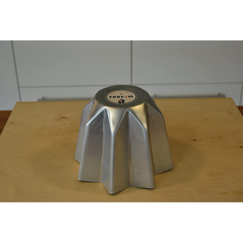 Erretre SRL Pandoro Teflonate Non-Stick Mould 100 g Professional Aluminium