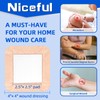 Niceful Silicone Foam Lite Dressing 4x4 in – Gentle Border