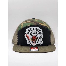 RICHARDSON 168 Hat W/Stanger Things ( Hellfire Club ) Embroidery Patch