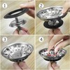 AONAT Kitchen Sink Filter, Hair Catcher Plug Hole Sink Tub