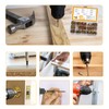 M3 M3.5 M4 Wood Screws Set, 380 Pieces Self-Tapping Screws