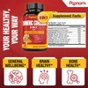 Turmeric Curcumin Capsules - with Ashwagandha, Boswellia, Triphala, Ginger, Holy