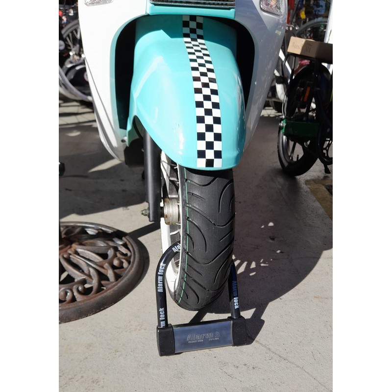 EnzZone Heavy Duty Anti Theft Alarm U Lock for E-Bikes,