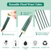 Tessco 90 Pcs 12 Inch Floral Water Tubes Green Floral