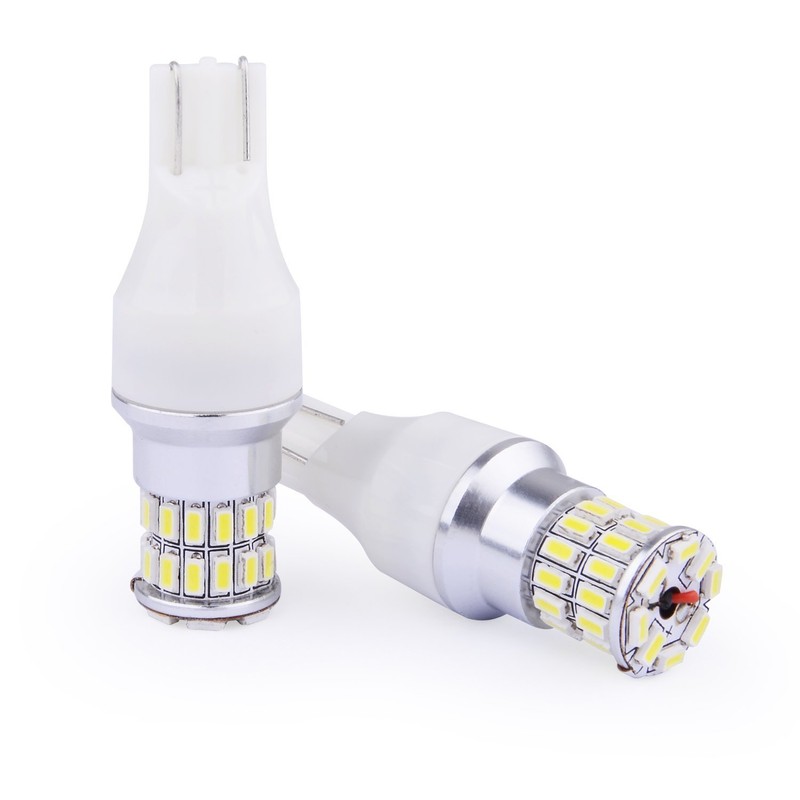 Alla Lighting 2x Super Bright 6000K White 921 W16W 912