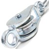 Heavy Duty Washing Line Pulley & Hook - Galvanised Steel
