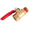 BILAL 2 Pack 1/4" Heavy Duty Air Compressor Brass Ball
