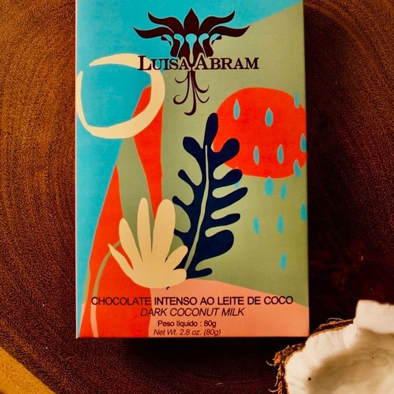 Luisa Abram Dark Coconut Milk Chocolate 52% | 1 x