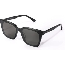 ISHEEP Square Polarized Sunglasses for Mens and Womens Ultralight Carbon Fiber Sun Glasses UV400 Protection SIS-13-BK